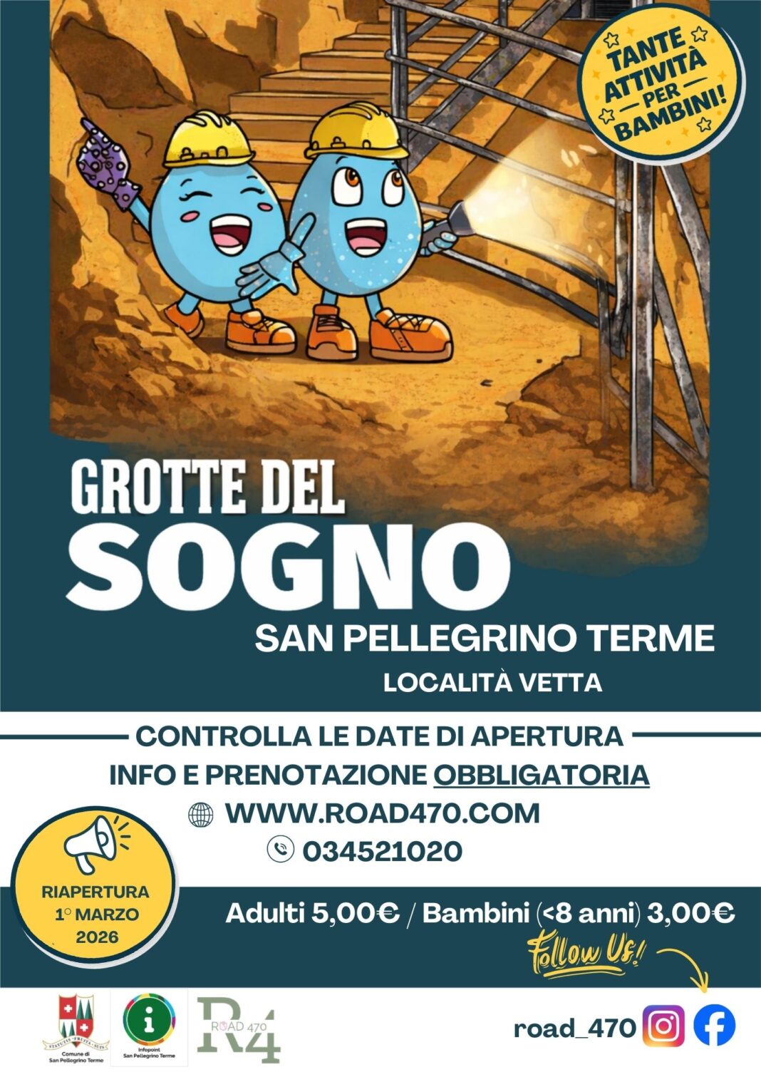 Visite alle Grotte del Sogno – San Pellegrino Terme