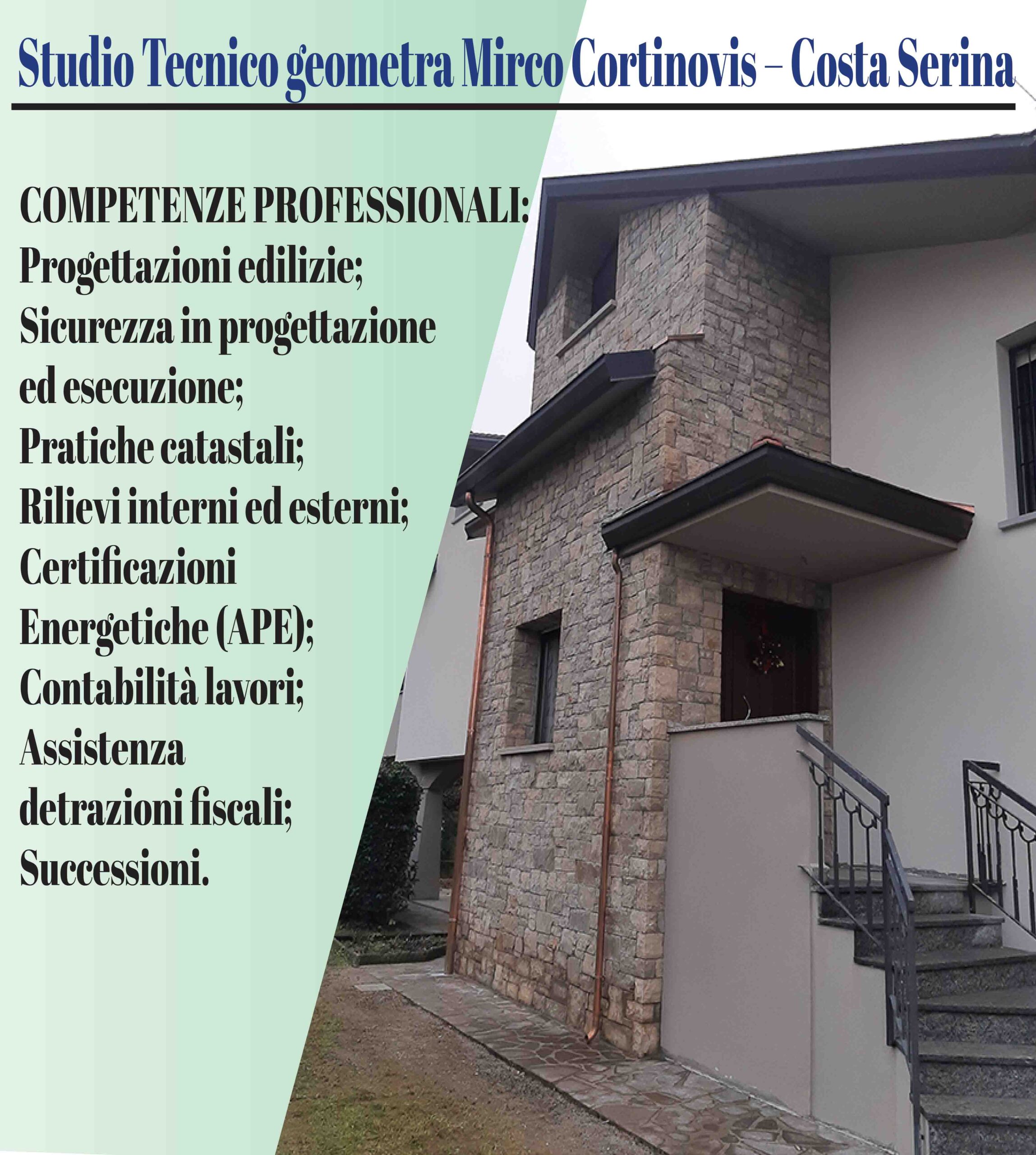 Studio Tecnico geometra Mirco Cortinovis – Costa Serina