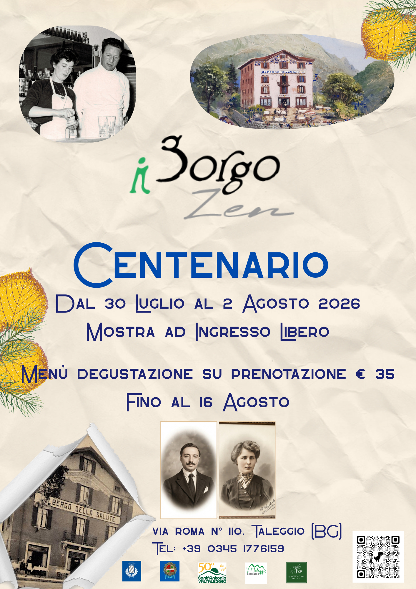 Il Borgo Zen Centenario – Mostra – Taleggio