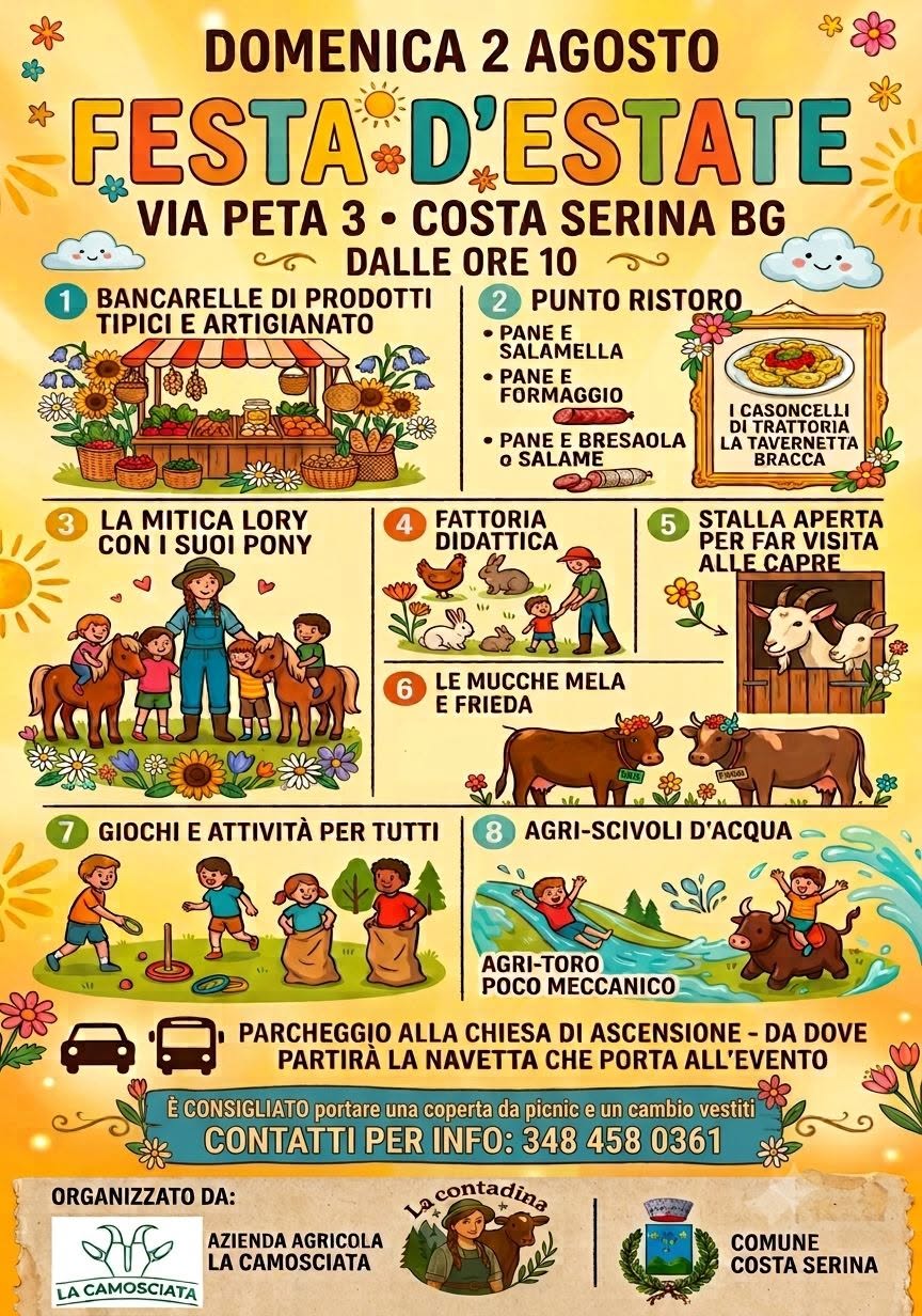 Festa d’estate – Costa Serina