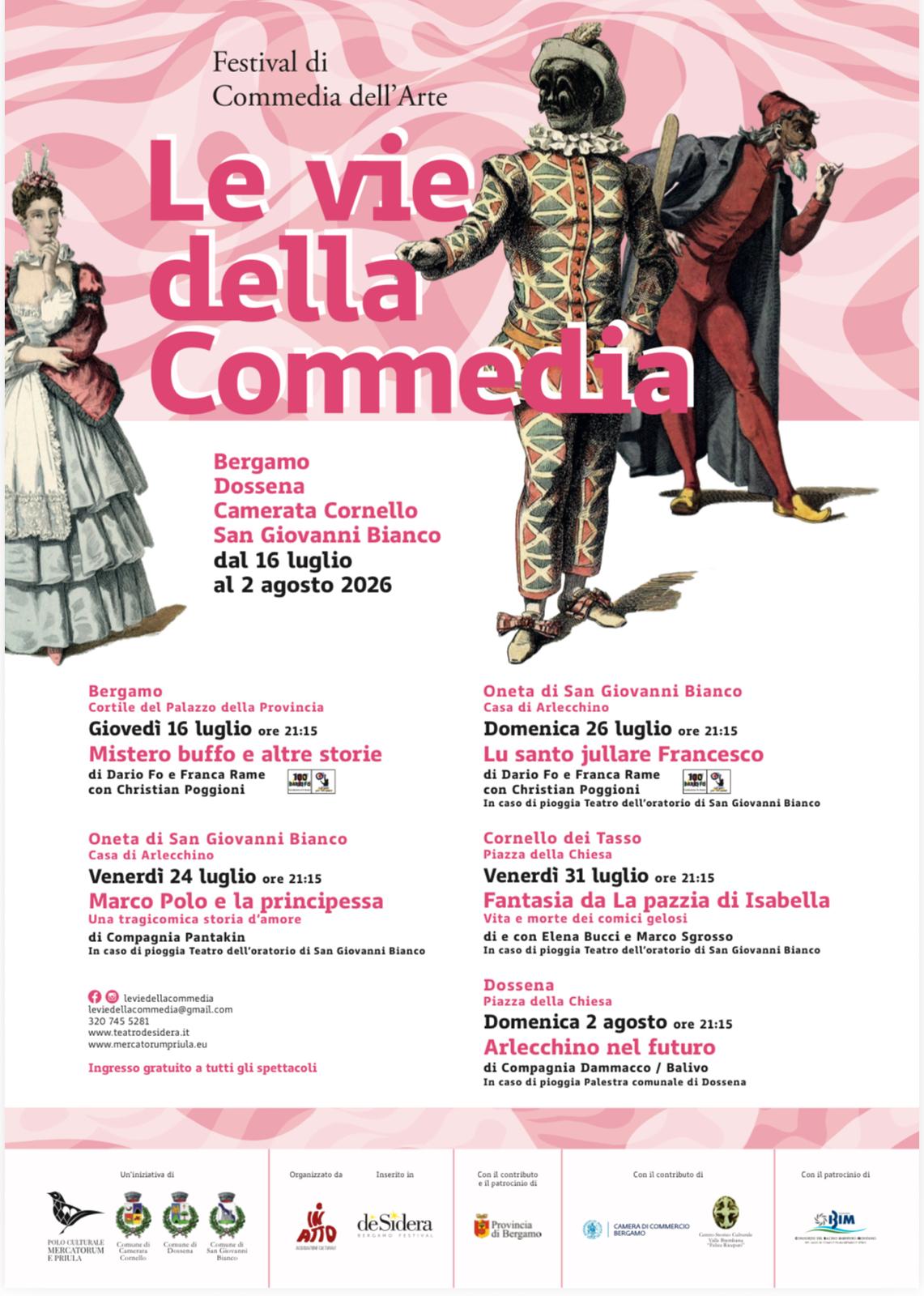 Le vie della Commedia