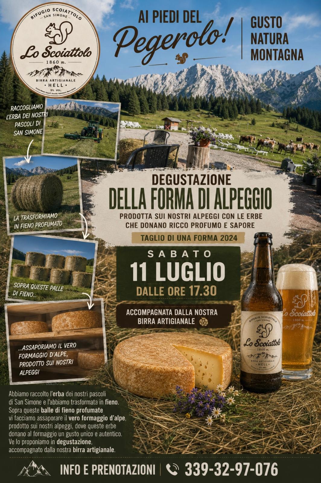 Degustazione della Forma di Alpeggio – San Simone di Valleve