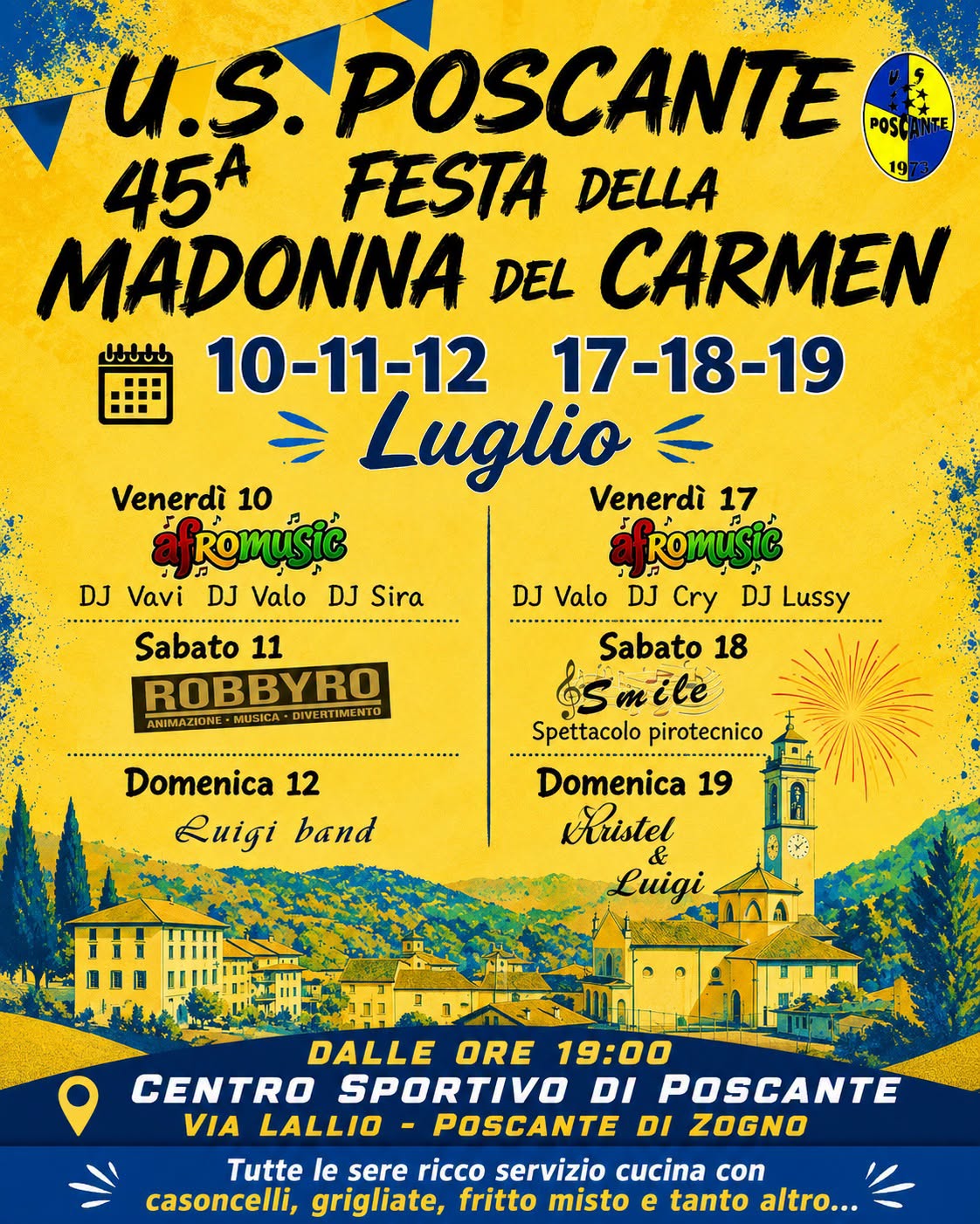 45^ Festa della Madonna del Carmen – Poscante di Zogno