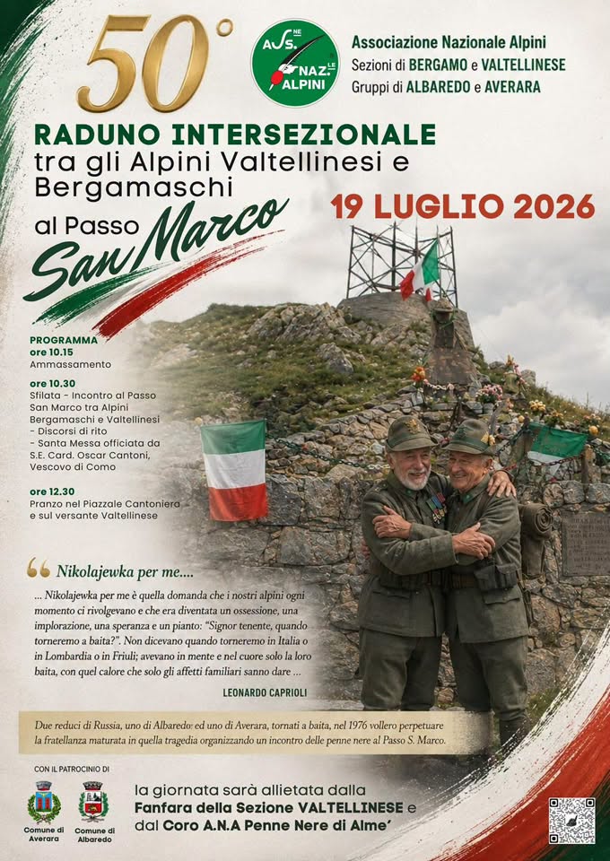 50° Raduno Intersezionale Alpini al Passo San Marco