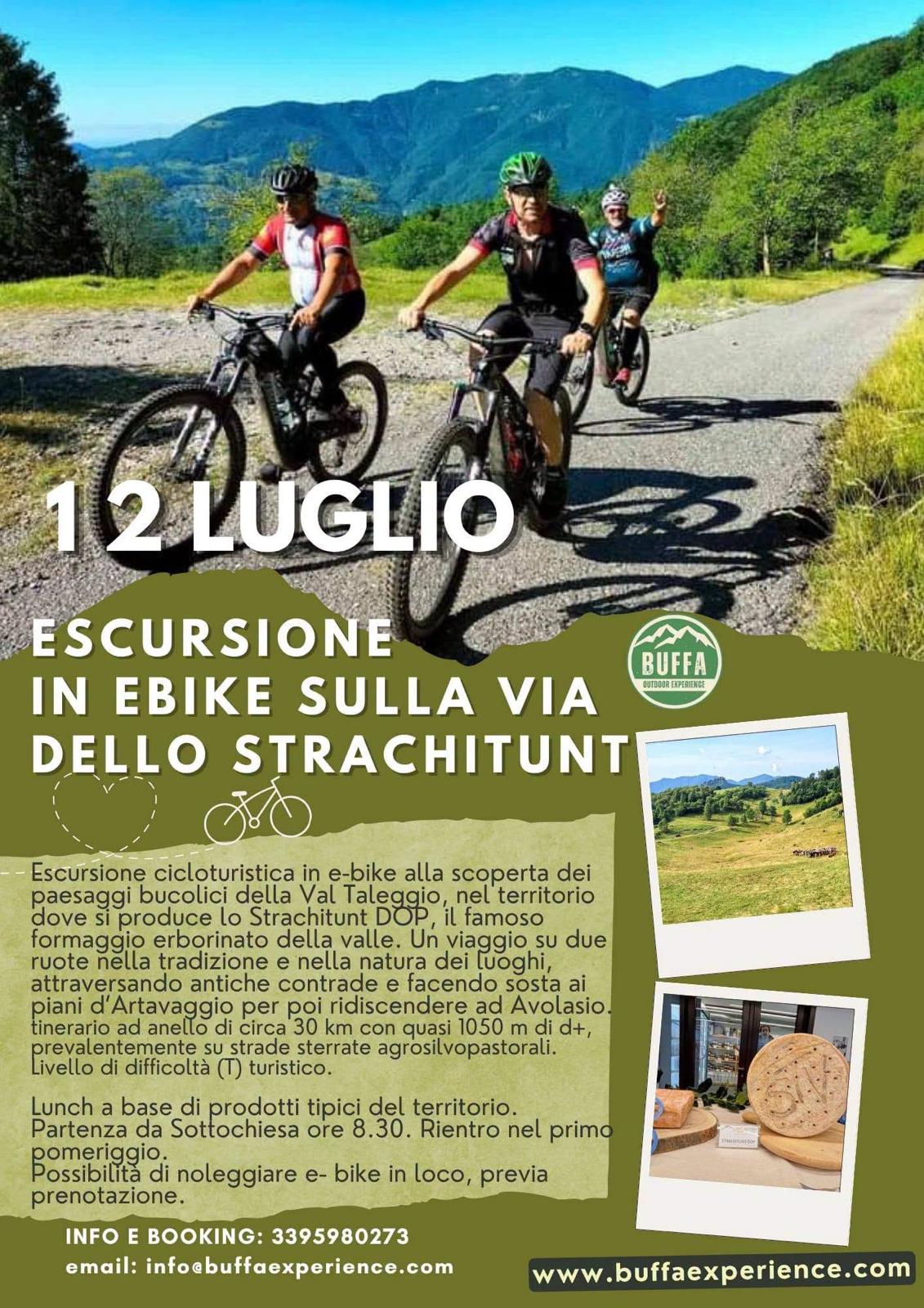 Escursione in ebike sulla via dello Strachitunt – Val Taleggio