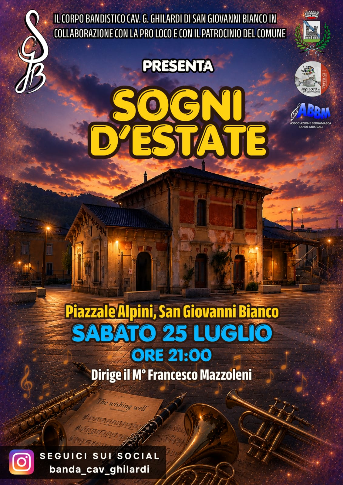 Sogni d’Estate – concerto – San Giovanni Bianco