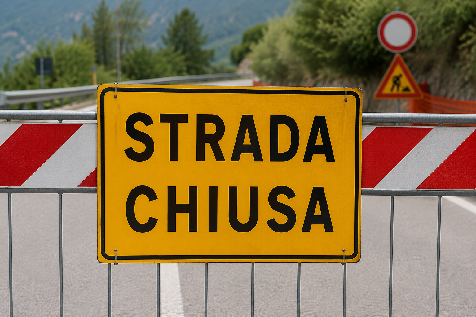 Val Brembilla, prosegue la chiusura notturna della strada provinciale