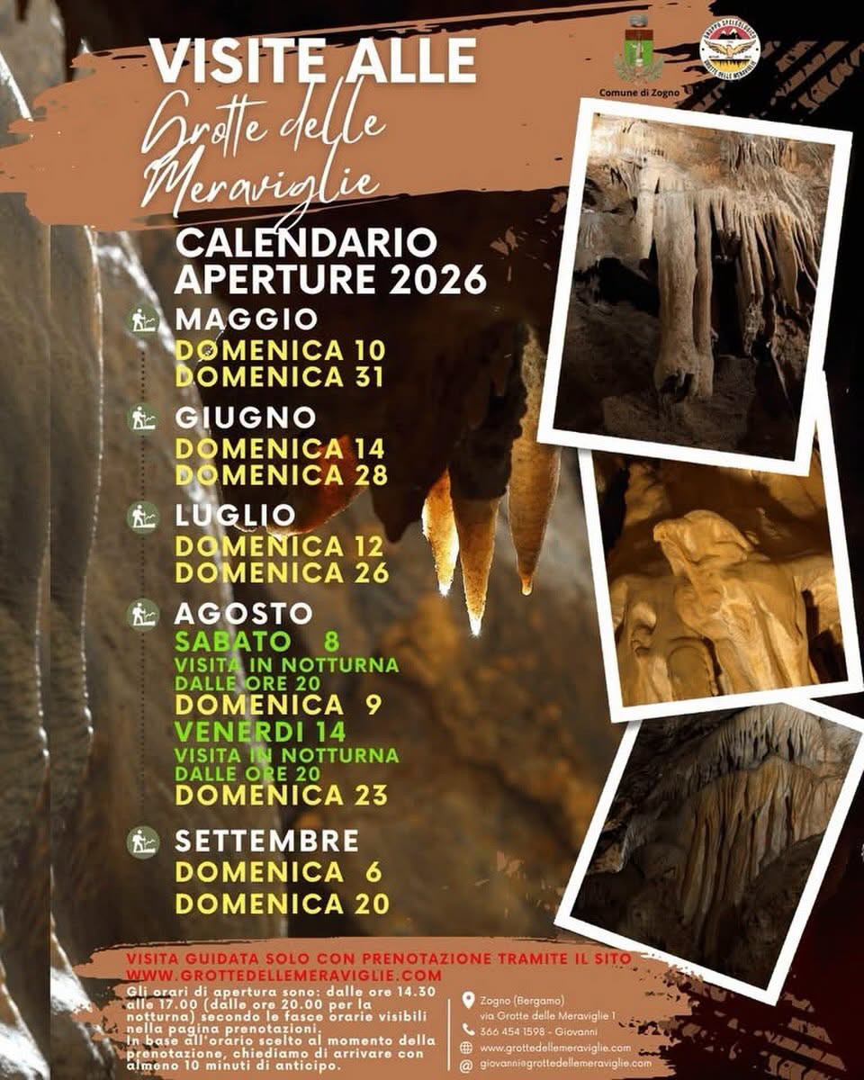 Visita alle Grotte delle Meraviglie – Zogno
