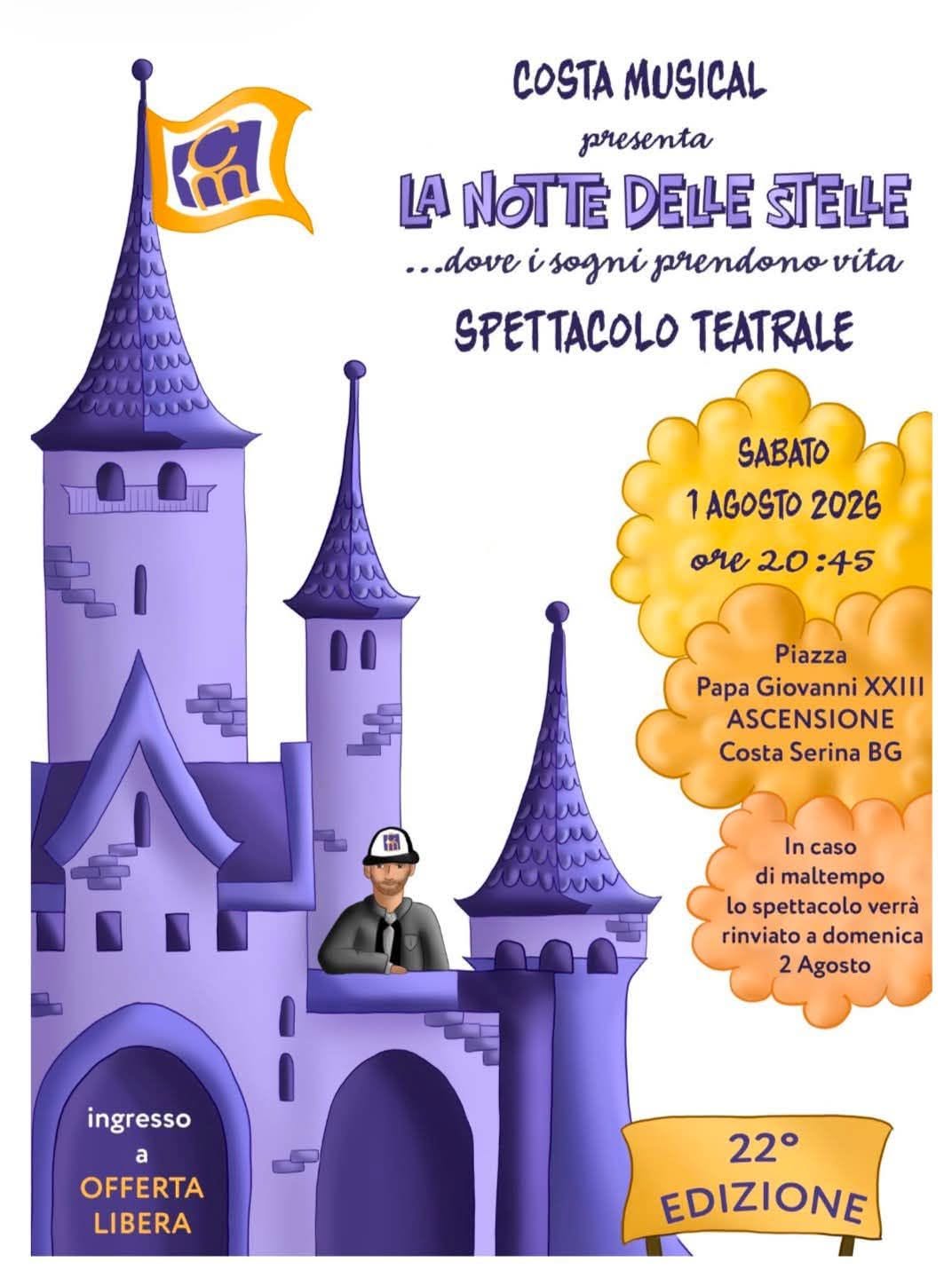 Spettacolo teatrale – Ascensione di Costa Serina