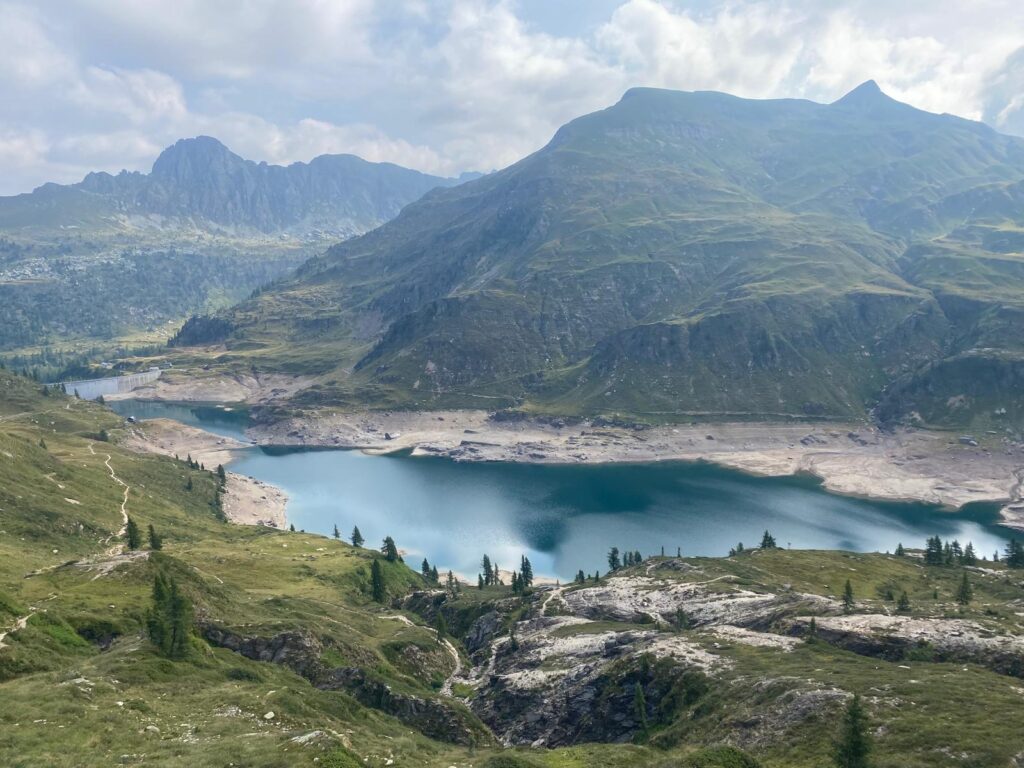 Siccità, Laghi Gemelli separati come nel 2022