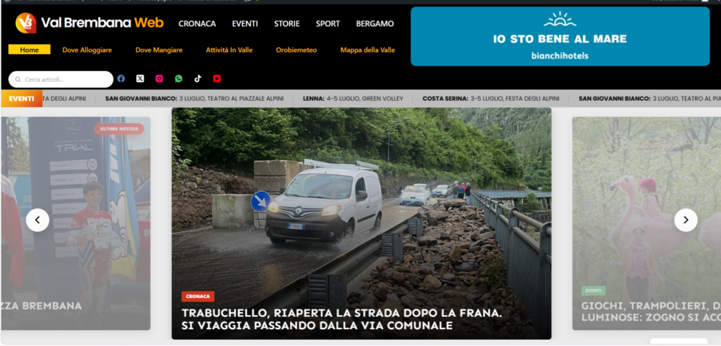 Valbrembanaweb si rinnova: più servizi, più informazione e una Valle sempre più connessa