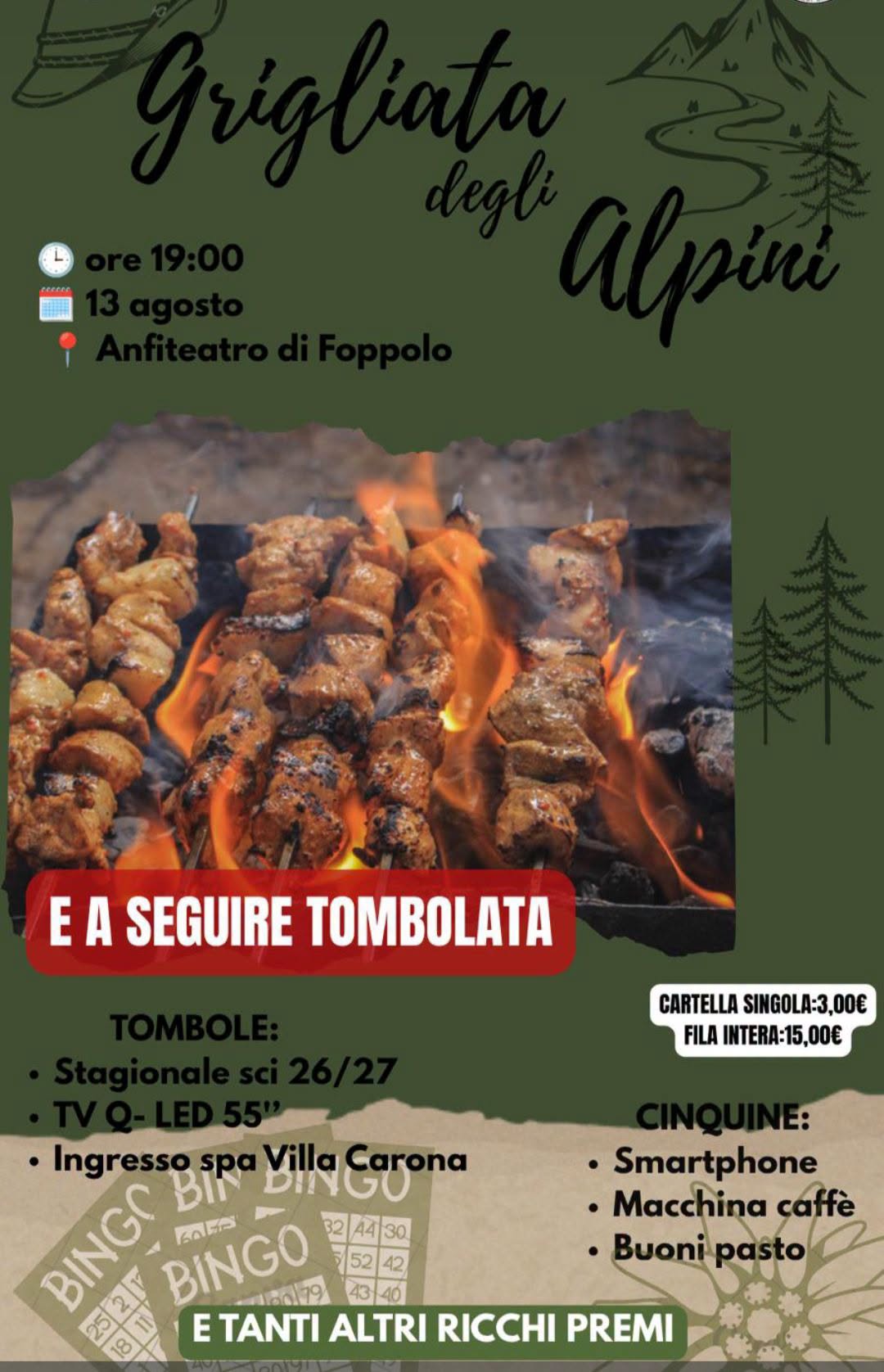 Grigliata degli Alpini – Foppolo