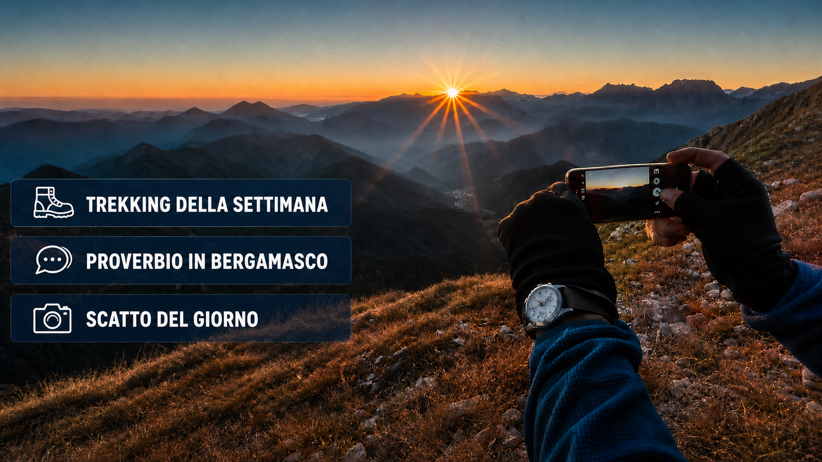 La Valle da vivere, ascoltare e fotografare: le rubriche di Val Brembana Web