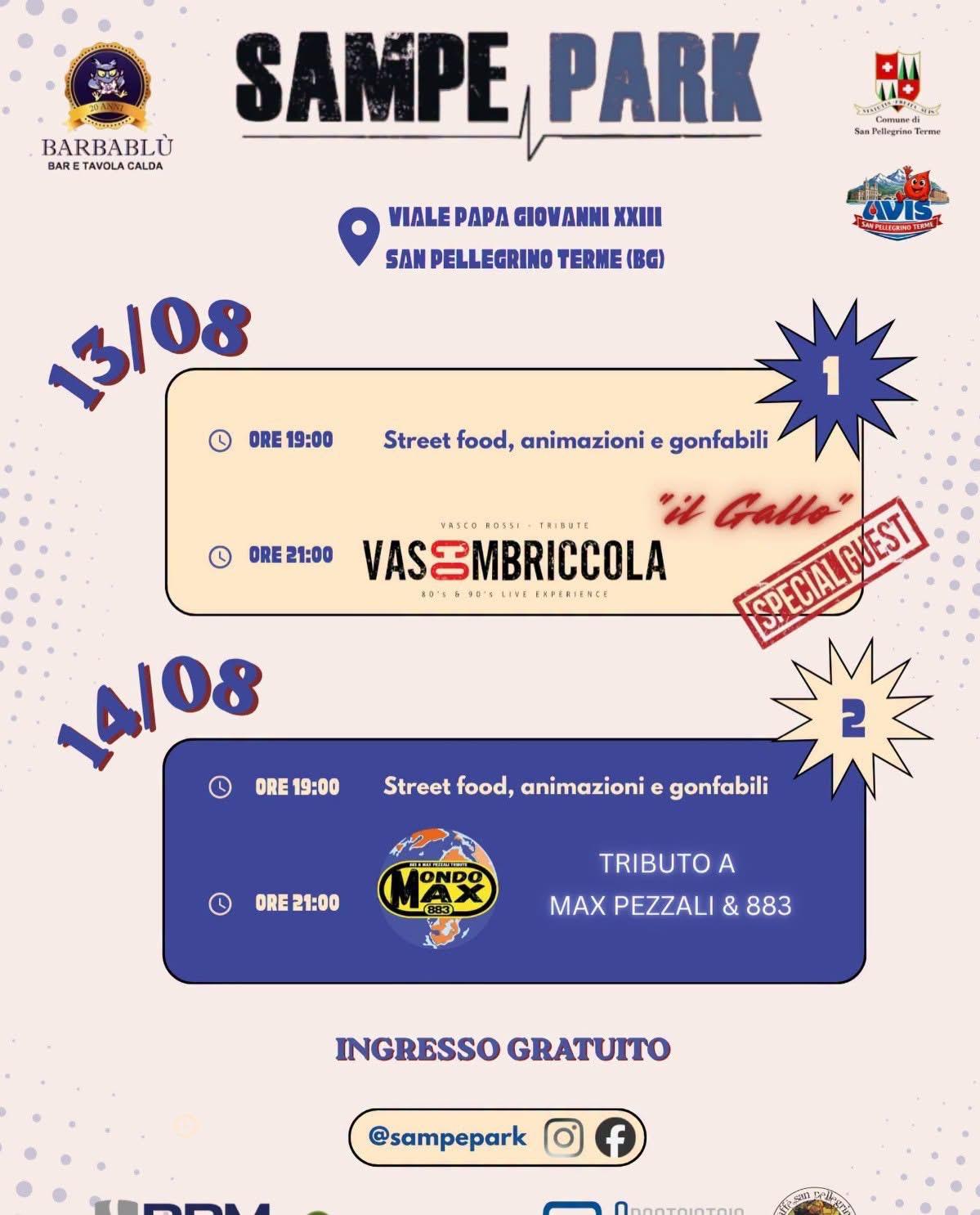 Sampe Park – San Pellegrino Terme
