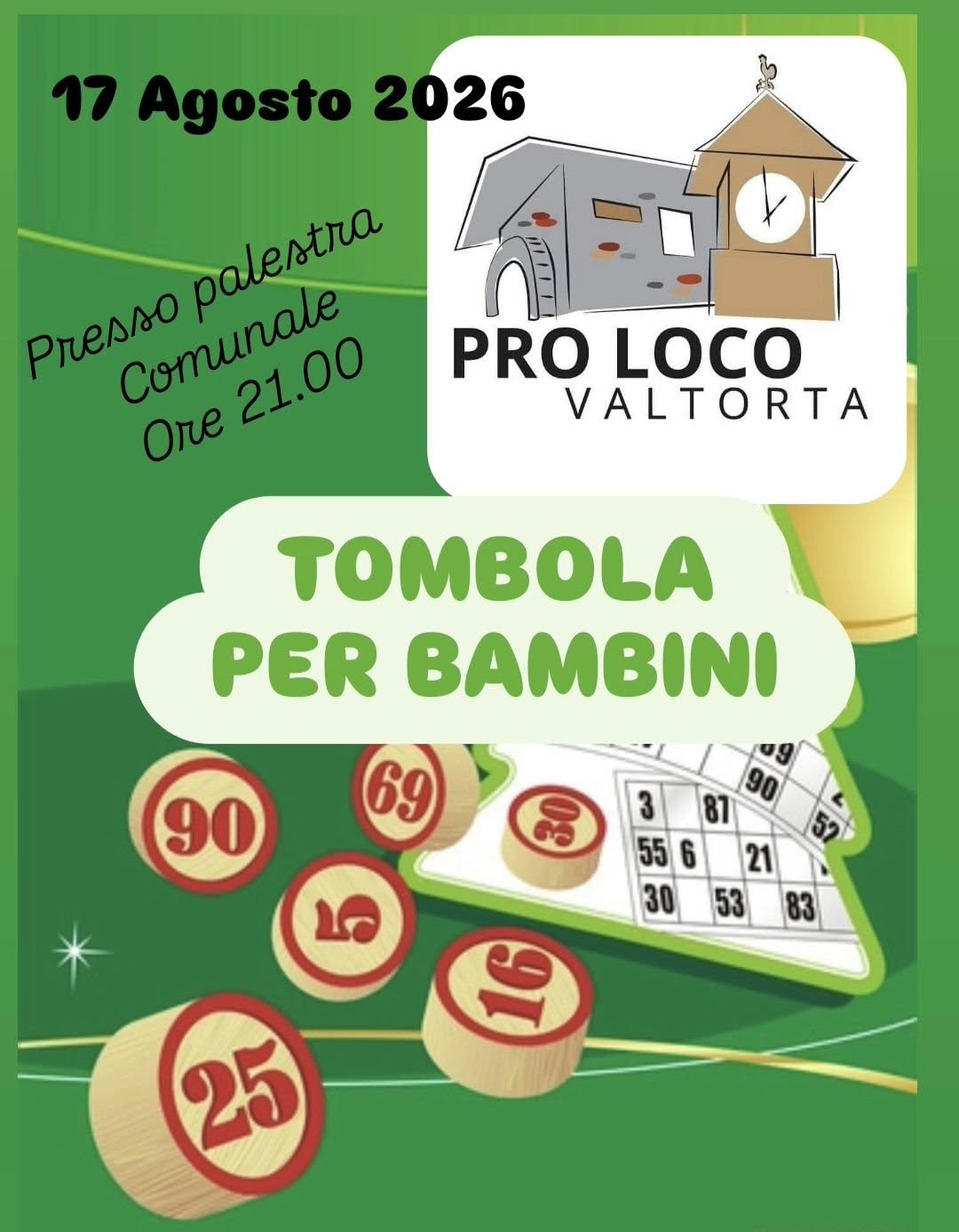 Tombola per bambini – Valtorta