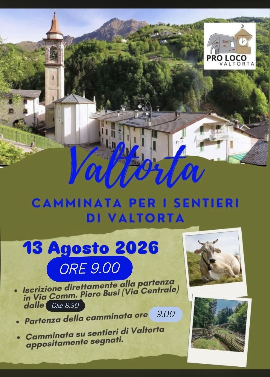 Camminata per i sentieri di Valtorta