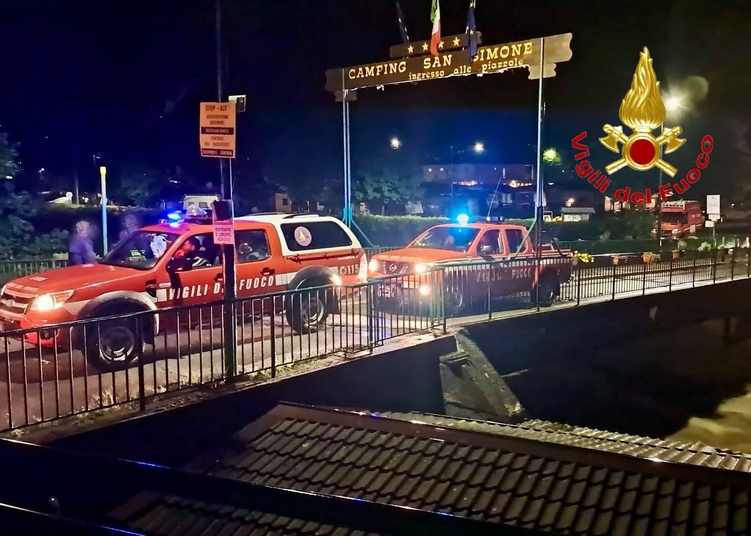 Maltempo, evacuati in 155 dal camping di Isola di Fondra. Ospitati in paese e a Lenna