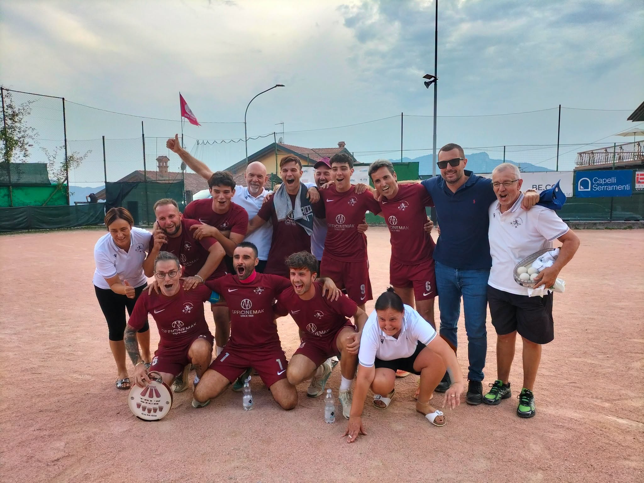 Tamburello, il Dossena in finale Scudetto: a Ferragosto gioca per la storia