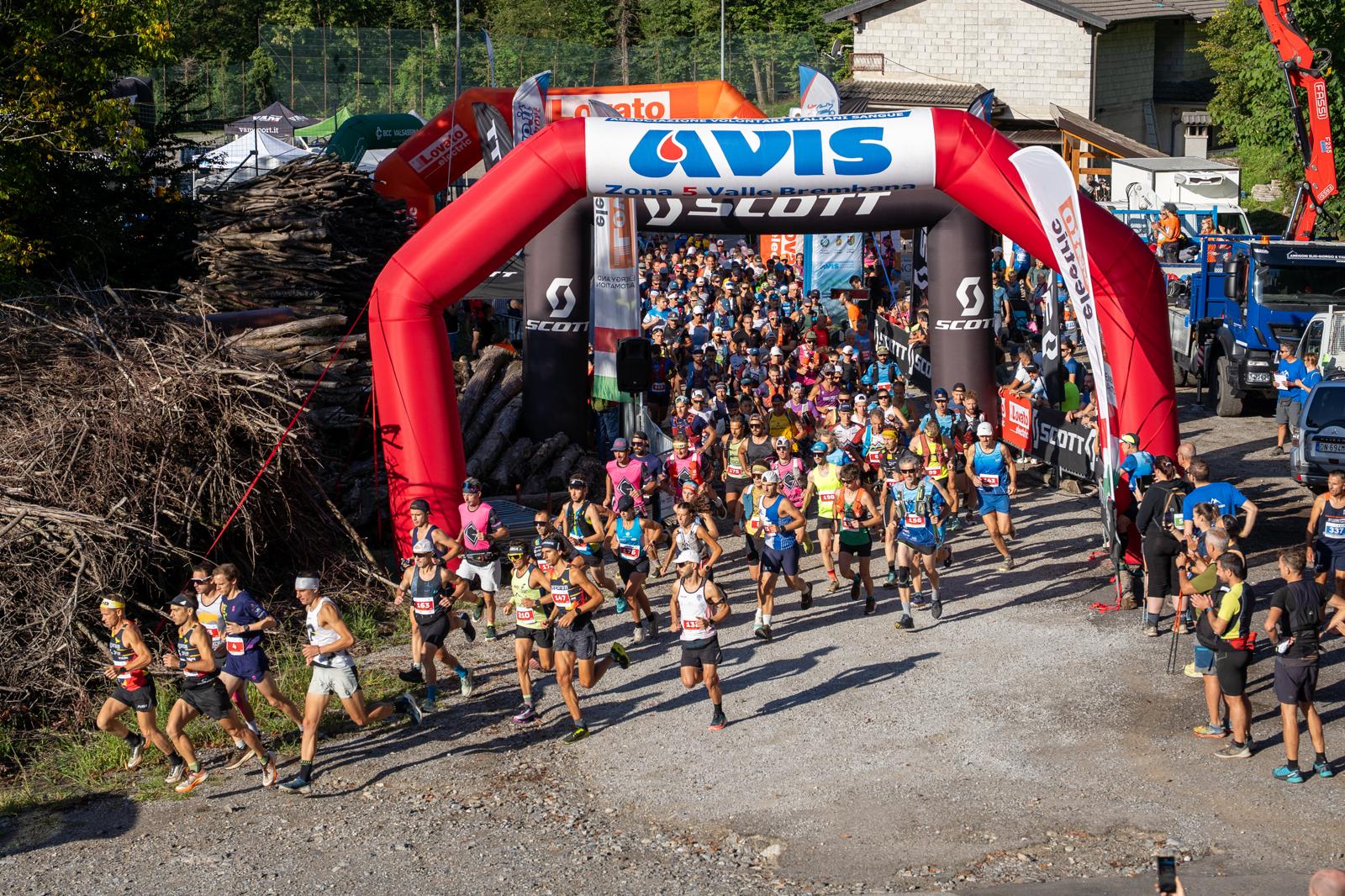 Val Taleggio trail, gara per 540 e una festa in ricordo di tre amici