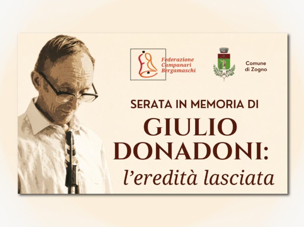 Zogno ricorda Giulio Donadoni, maestro delle campane