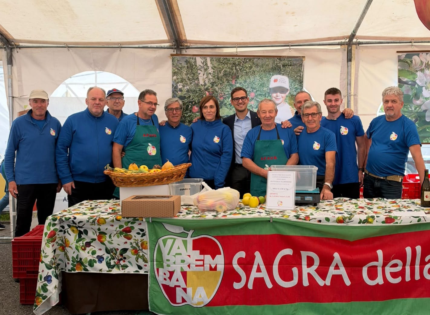 Festa della mela a Moio: i frutti migliori da Costa Serina, Stabello e Cadelfoglia
