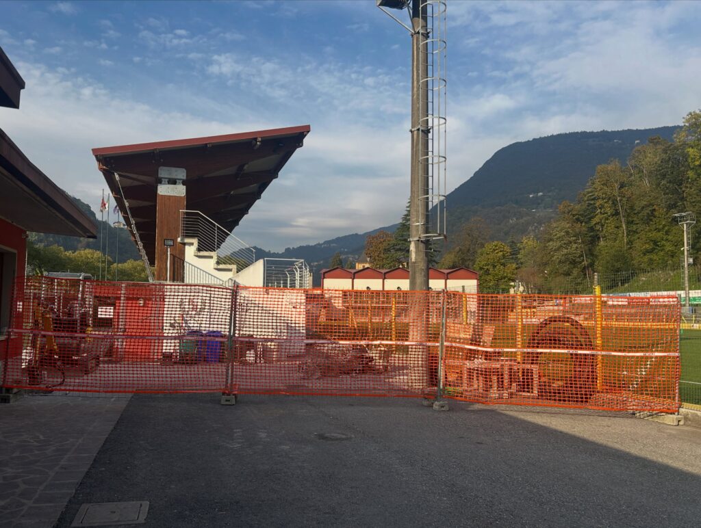 San Pellegrino: parcheggi e ampliamento, al via i lavori al centro sportivo Quarenghi